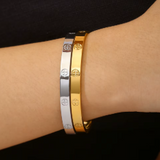 18K Gold-Plated Stainless Steel Bracelet