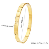 18K Gold-Plated Stainless Steel Bracelet