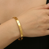 18K Gold-Plated Stainless Steel Bracelet