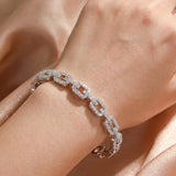 Hollow Square Bangle