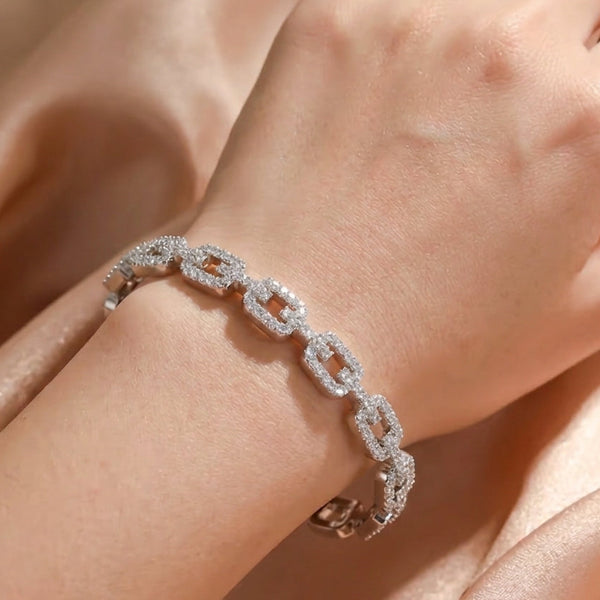 Hollow Square Bangle