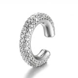 Zircon C-Shaped Ear Cuffs