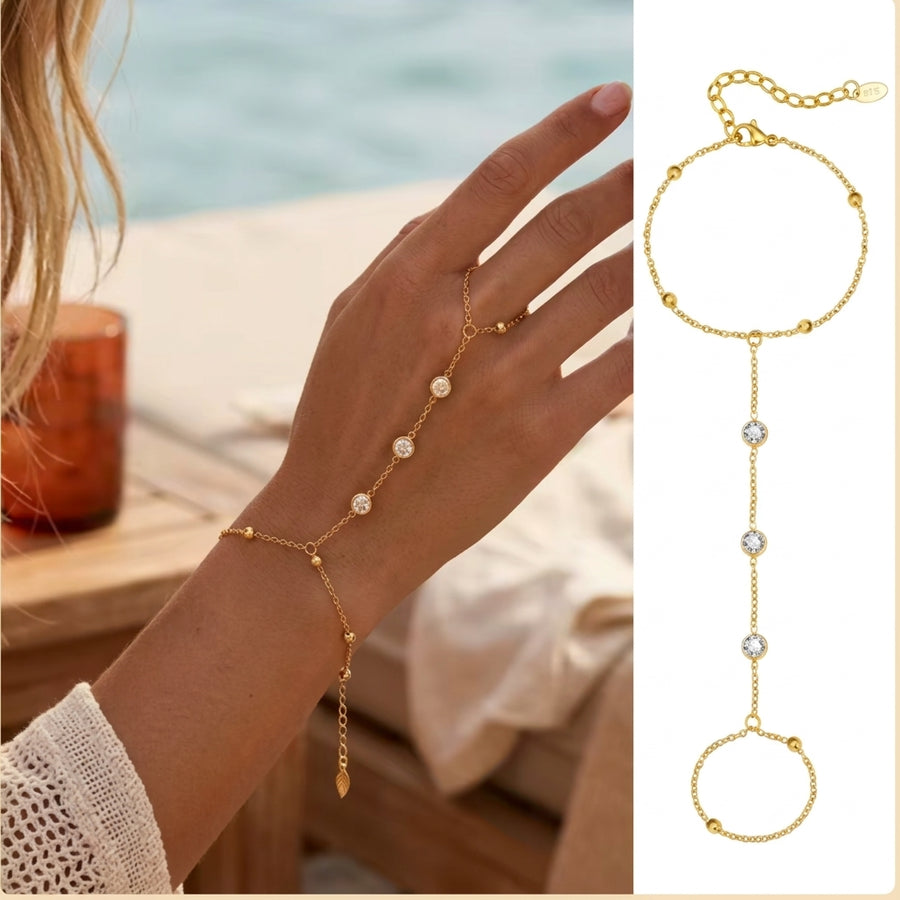Adjustable Double-Layer Hand Chain