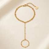 Adjustable Double-Layer Hand Chain