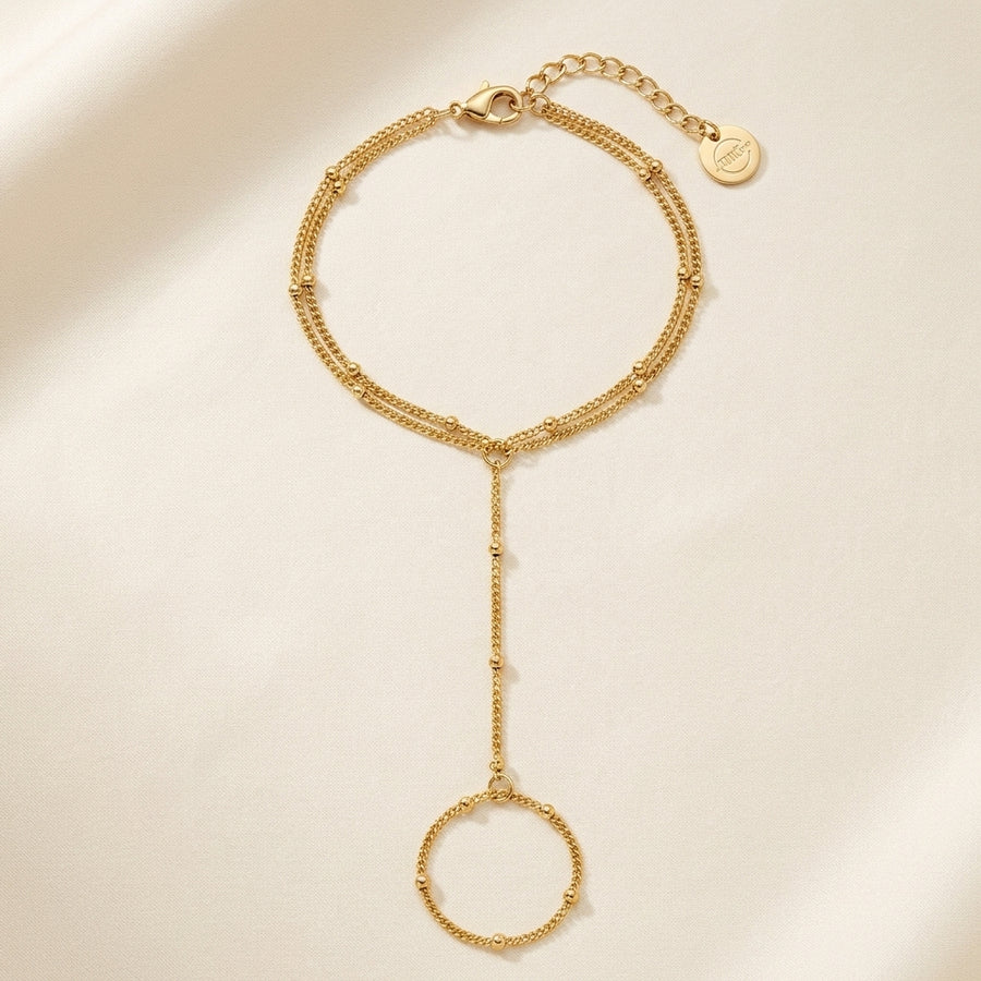 Adjustable Double-Layer Hand Chain