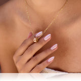 Minimalist Pearl & Zircon Necklace