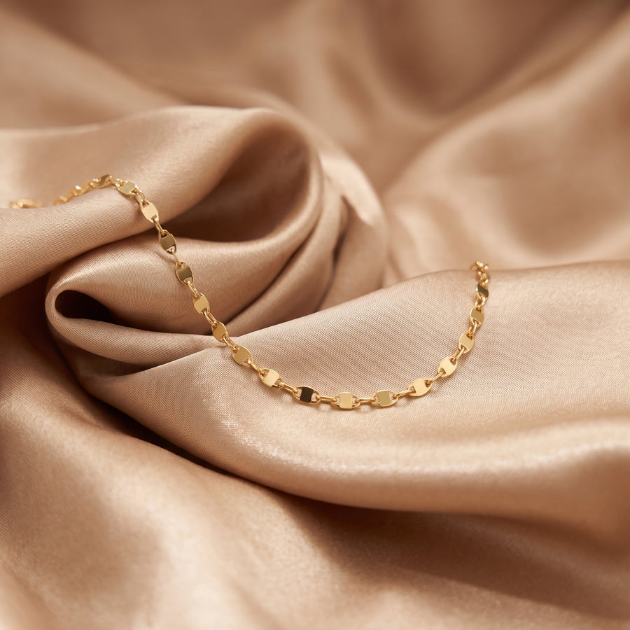 Minimal Gold Chain Bracelet