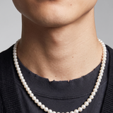 Classic Pearl Choker Necklace