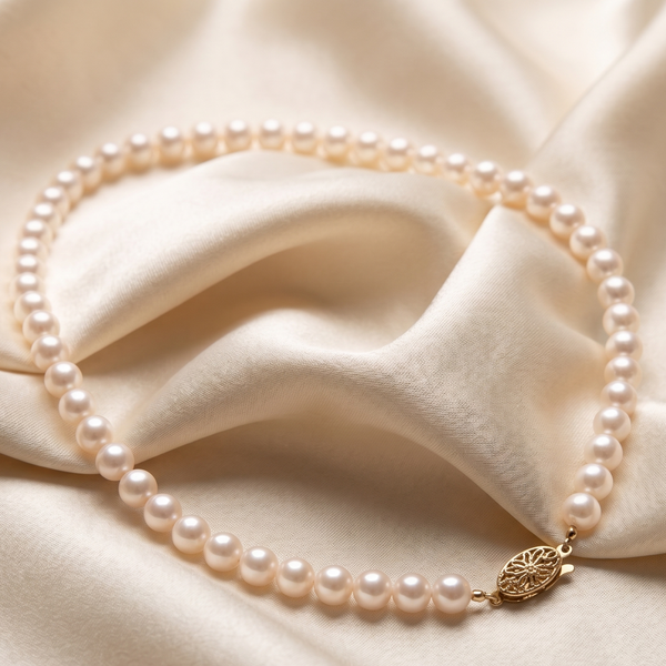 Classic Pearl Choker Necklace
