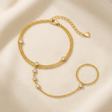 Adjustable Double-Layer Hand Chain