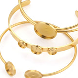 Adjustable Cabochon Bracelets