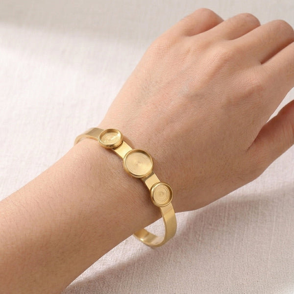 Adjustable Cabochon Bracelets