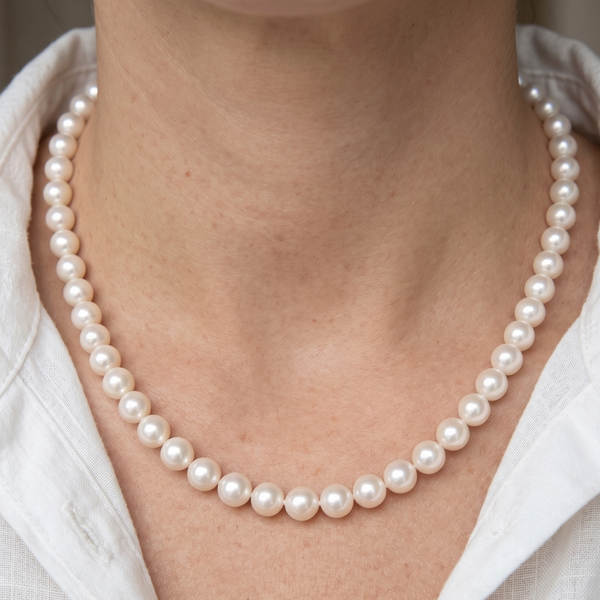 Classic Pearl Choker Necklace
