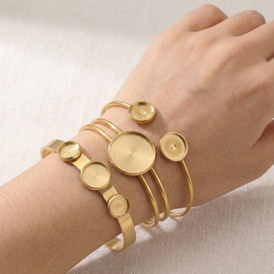 Adjustable Cabochon Bracelets