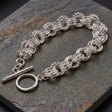 925 Sterling Silver Circle Bracelet