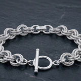 925 Sterling Silver Circle Bracelet
