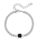 Adjustable Stainless Steel Chain Bracelet