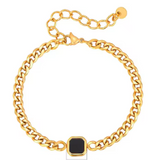 Adjustable Stainless Steel Chain Bracelet