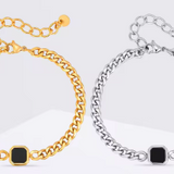 Adjustable Stainless Steel Chain Bracelet