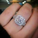 Cubic Zircon Wedding Ring