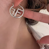 Letter F High-End Earrings