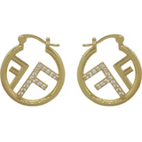 Letter F High-End Earrings