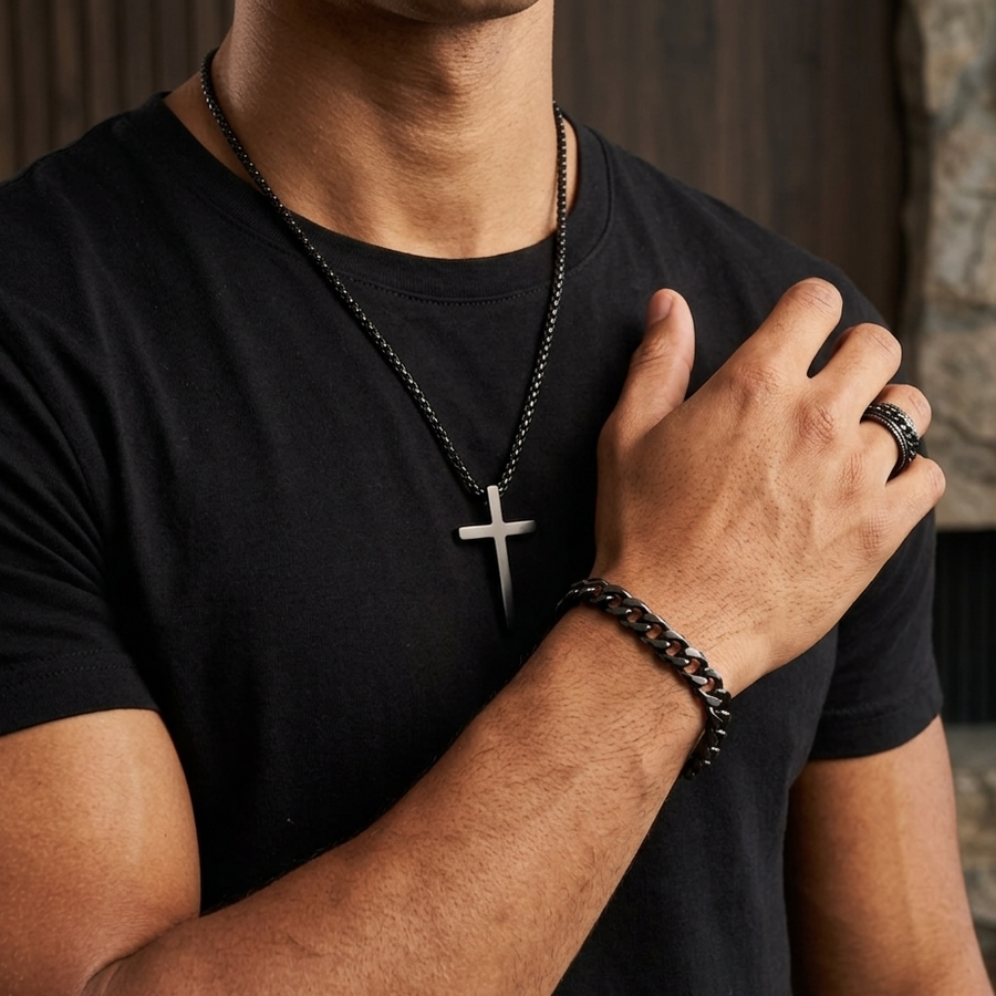 Men’s Bracelet & Ring Set