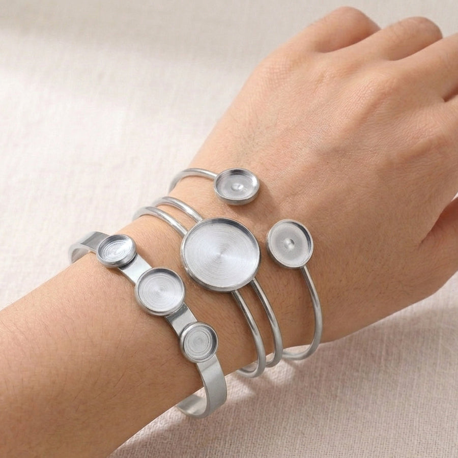 Adjustable Cabochon Bracelets