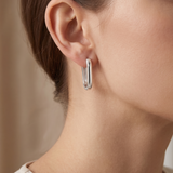 Vertex Gold Earring