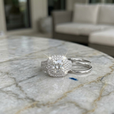 Cubic Zircon Wedding Ring