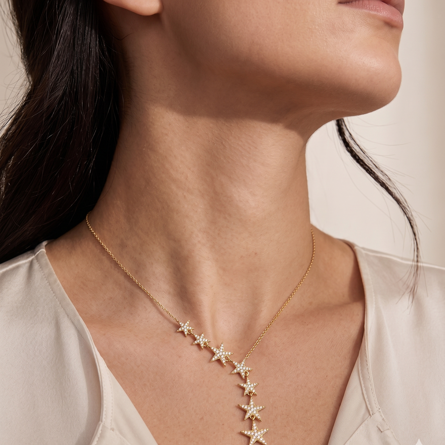 Minimalist Star Choker Necklace