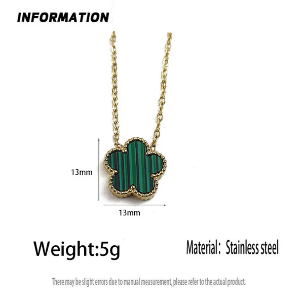 Flower Pendant Necklace Collection