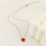 Flower Pendant Necklace Collection