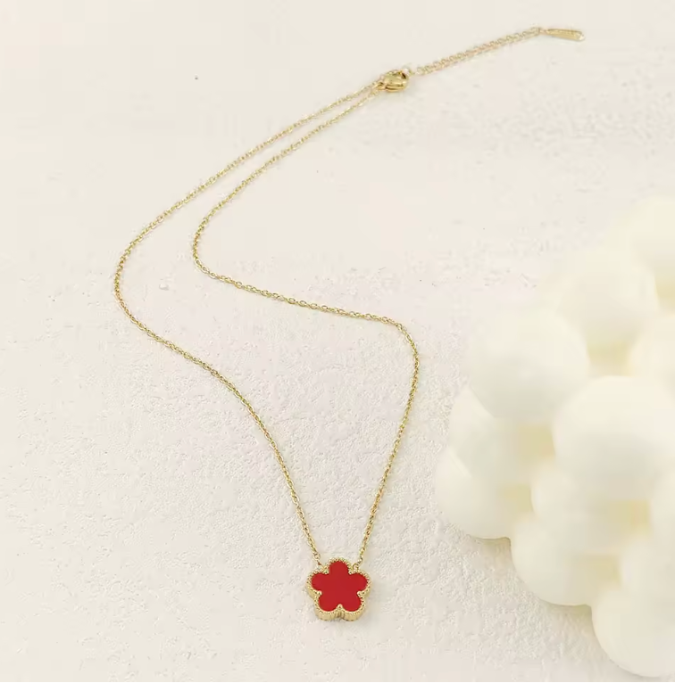 Flower Pendant Necklace Collection