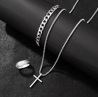 Men’s Bracelet & Ring Set