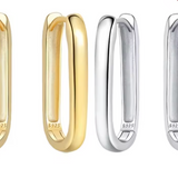 Vertex Gold Earring