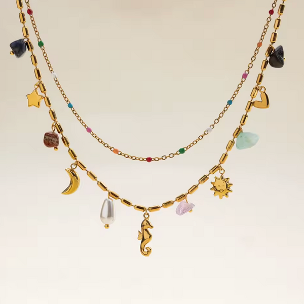 Sun & Sea Chain Necklace