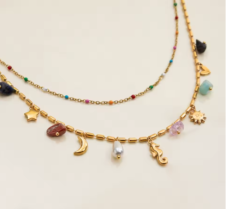 Sun & Sea Chain Necklace