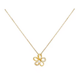 Flower Pendant Clavicle Chain
