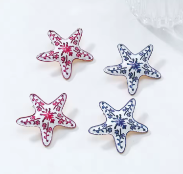 Summer Beach Starfish Earrings