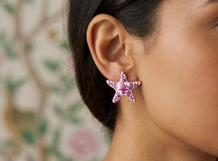 Summer Beach Starfish Earrings