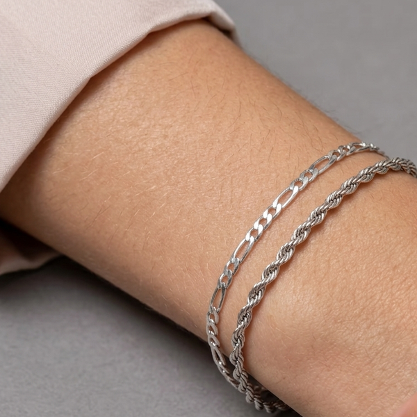 Stainless Steel Thin Chain Bracelet