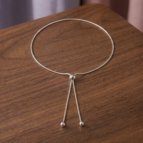 Adjustable Snake Chain Y Necklace