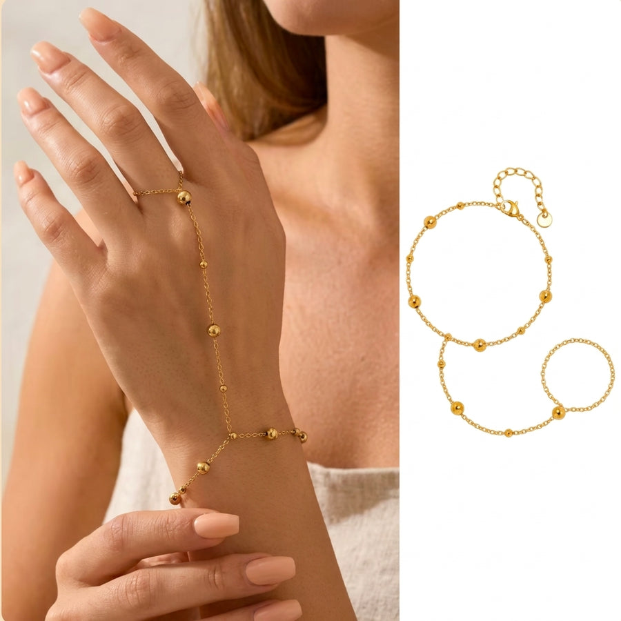 Adjustable Double-Layer Hand Chain