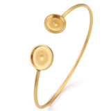 Adjustable Cabochon Bracelets