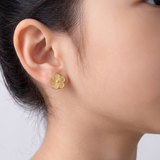 Five Leaf Flower Jewelry Set