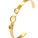 Adjustable Cabochon Bracelets