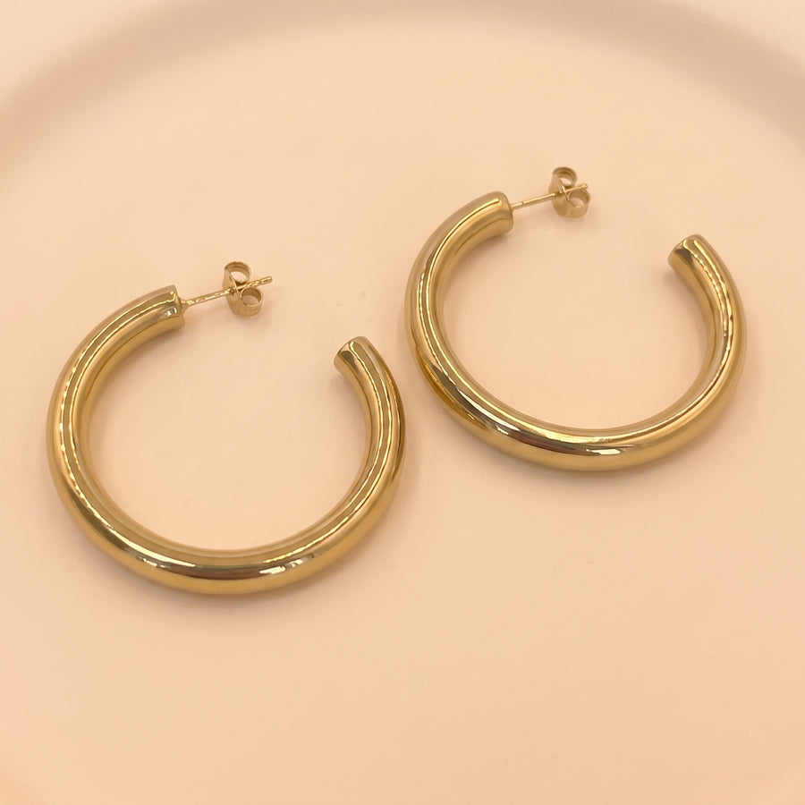 Minimalist Hoop Earrings
