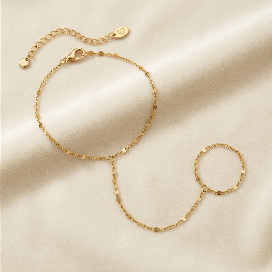 Adjustable Double-Layer Hand Chain