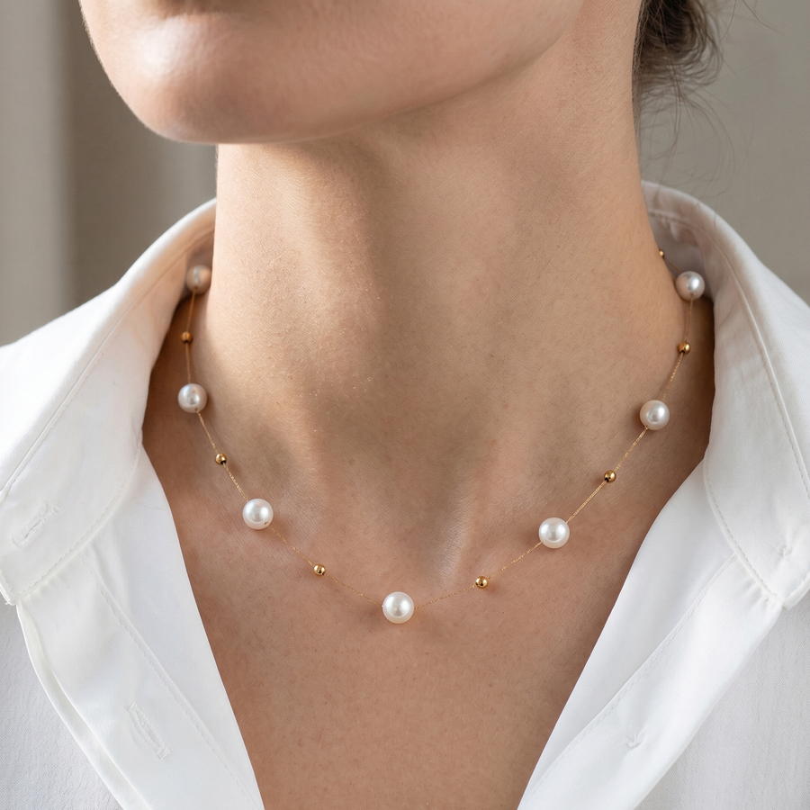 Dainty Beaded Chain Minimalist Chain